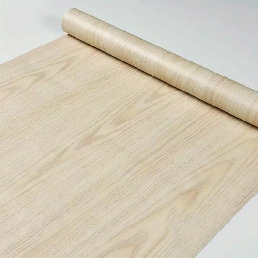 Wood Texture Wall Sheet (Cream) (60cmx2m)