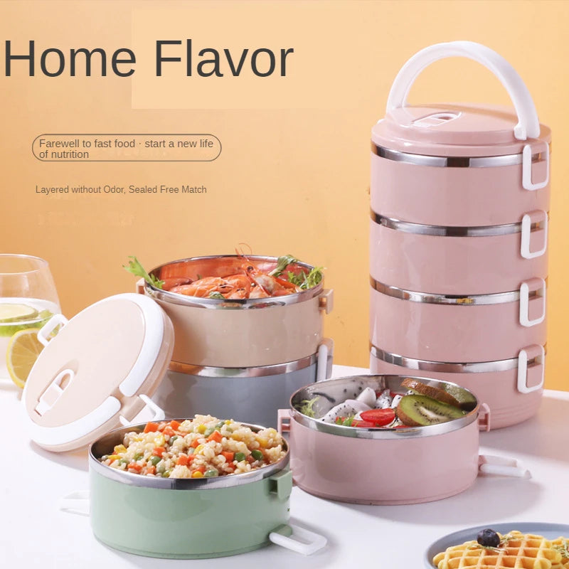Stainless Steel Thermal Insulation Lunch Box