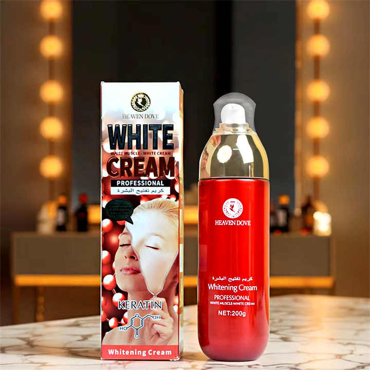HEAVEN DOVE High Quality Keratin Pearl Essence Quickly Whitening Brightening Body Face Whitening Cream